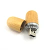 Pill Shape Wood USB Flash Drive Funny USB Flash Memory 32GB