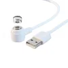 Power charging wired male female components magnetic round 2pins connector cable