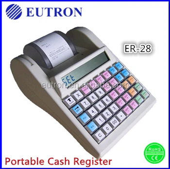 portable electronic cash register