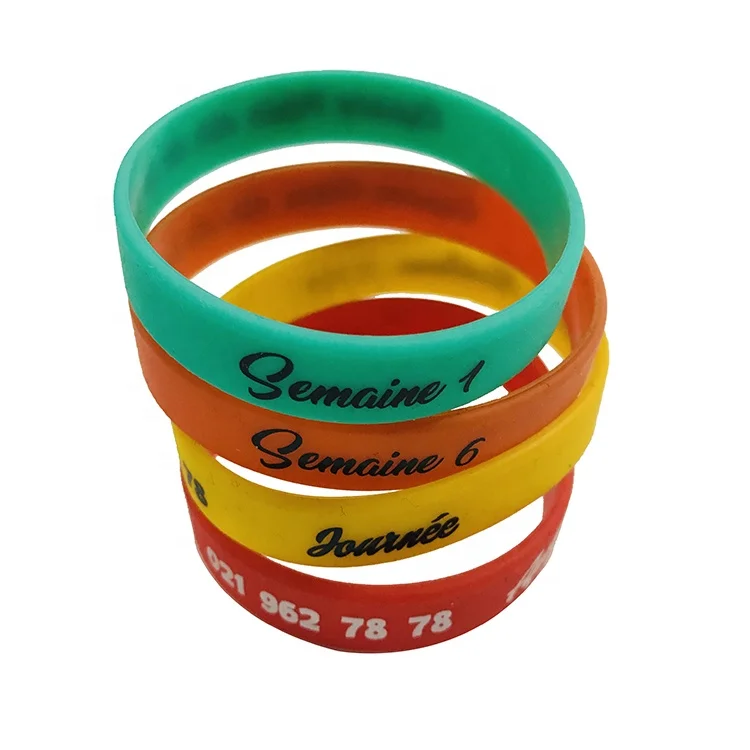

Customized sports printer men plain silicone wristband, Customized color