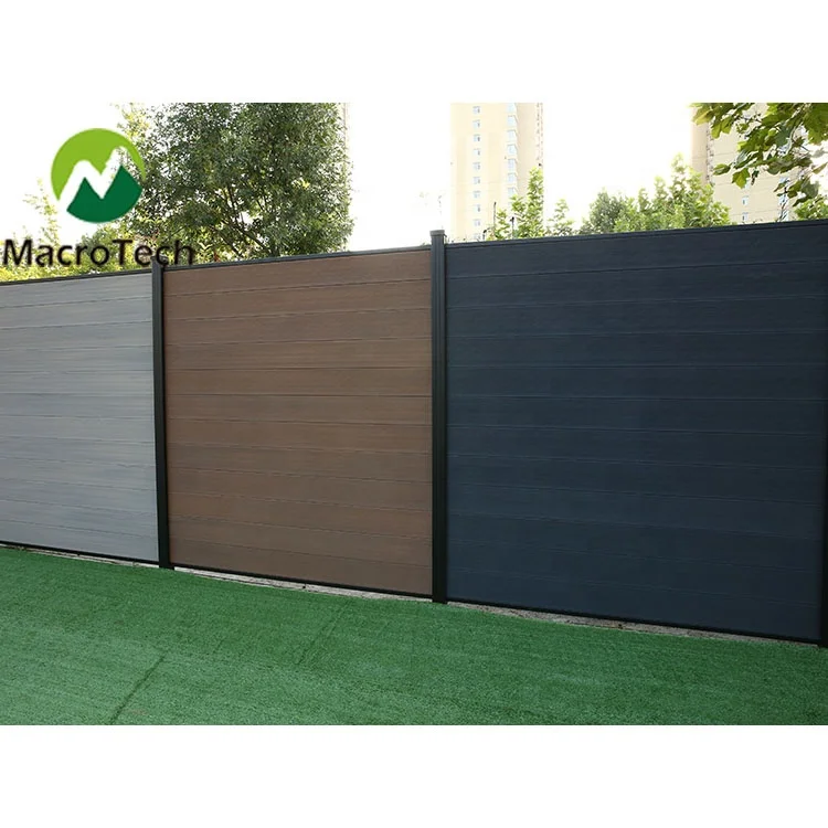 High-quality luxury wpc slip resistant insect garden fencing