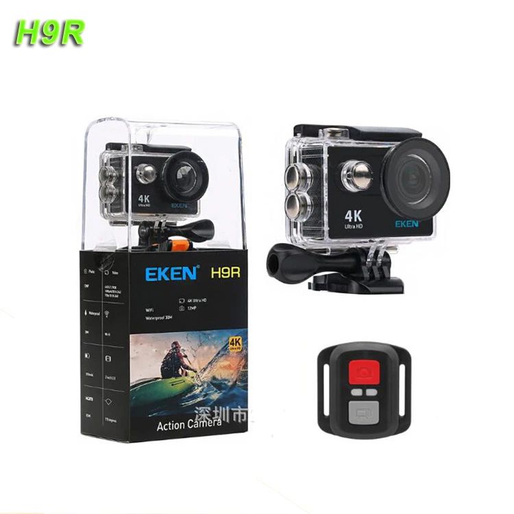 

Hot H.264 Full Hd 1080P Car Remote Control Video Low Cost Full Accessories Sports Eken H9R Action