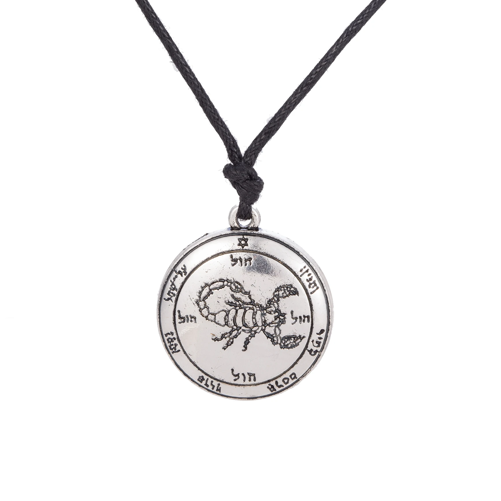 

Pentacle of Mars Pendant Necklace Wiccan Jewelry For Men, As picture