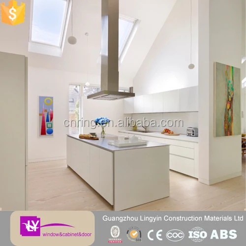 Duitse keuken kast met push open deur zonder handvat eenvoudige ...