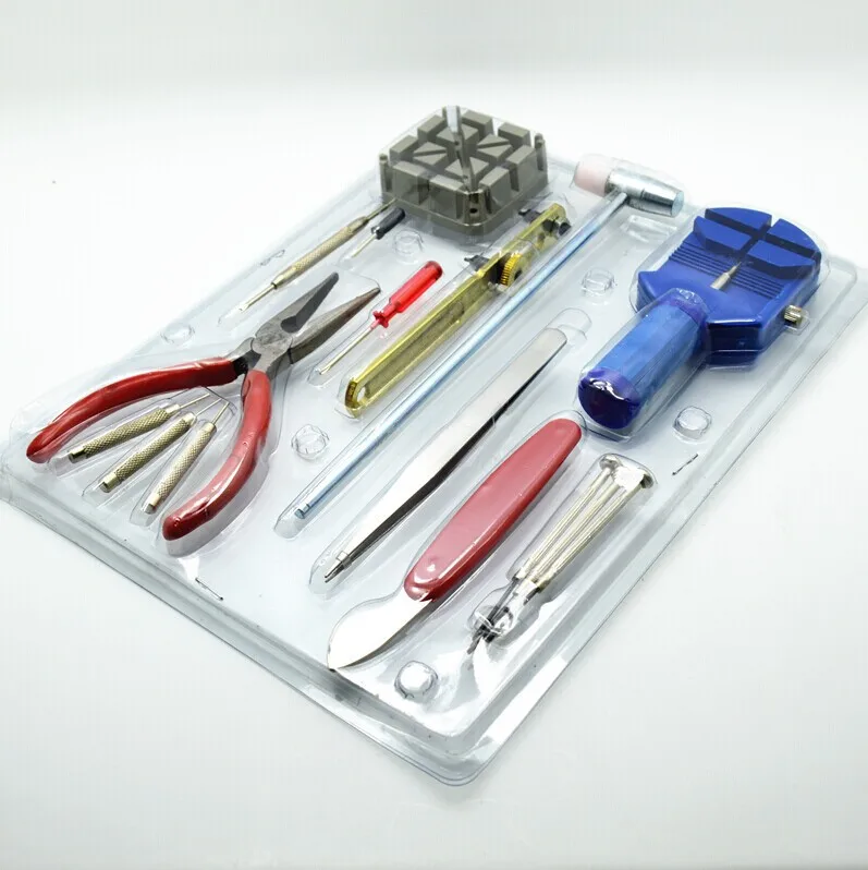 

Watch Clock Hours Opener Tool Kit Repair Change Cell Pin, As piture