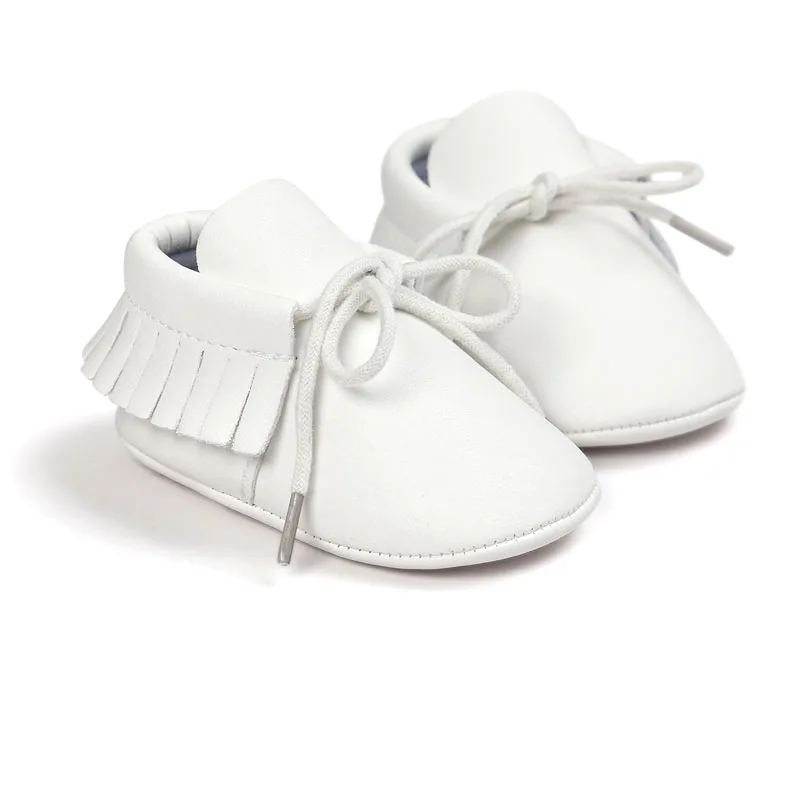 

2021 Autumn/Spring Baby Shoes Newborn Boys Girls PU Leather Moccasins Sequin First Walkers Baby Shoes 0-18M
