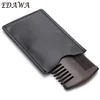 Portable vintage design sandalwood double sided beard comb