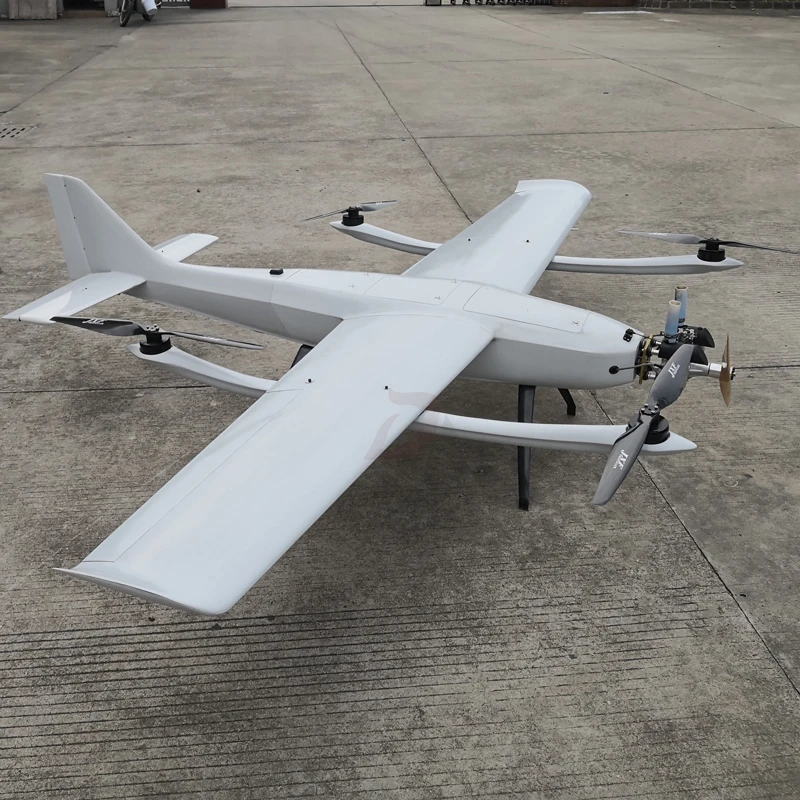 

Long Endurance Aerial Surveillance Survey Mapping Gasoline Engine UAV Fuel Power VTOL Fixed Wing Drone