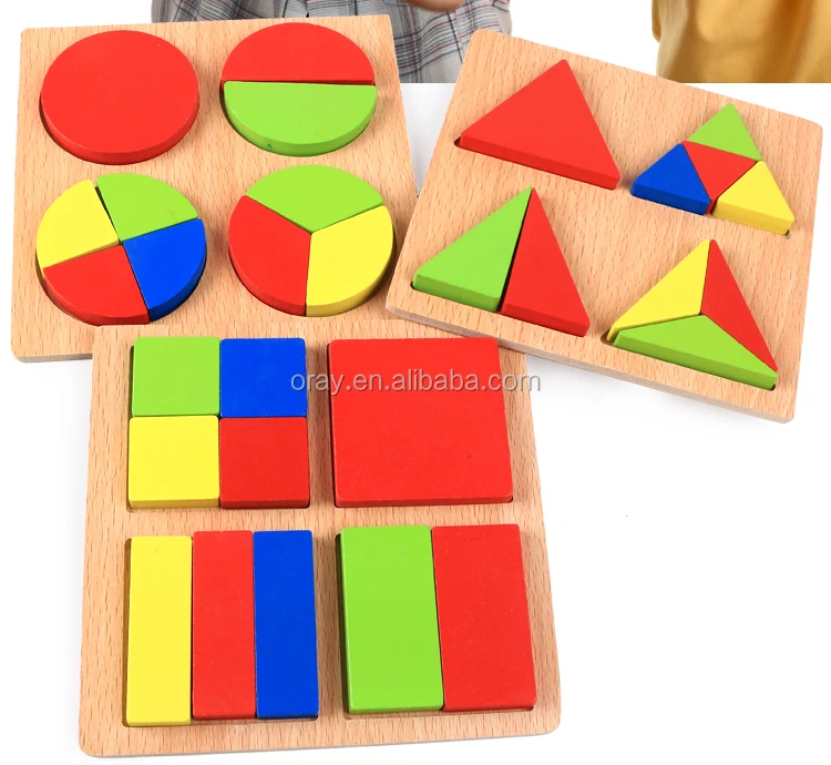 Kids Baby Wooden Toys Puzzle Learning Geometry Puzzles Baby Toy Educational For Children Baby Montessori Toys
