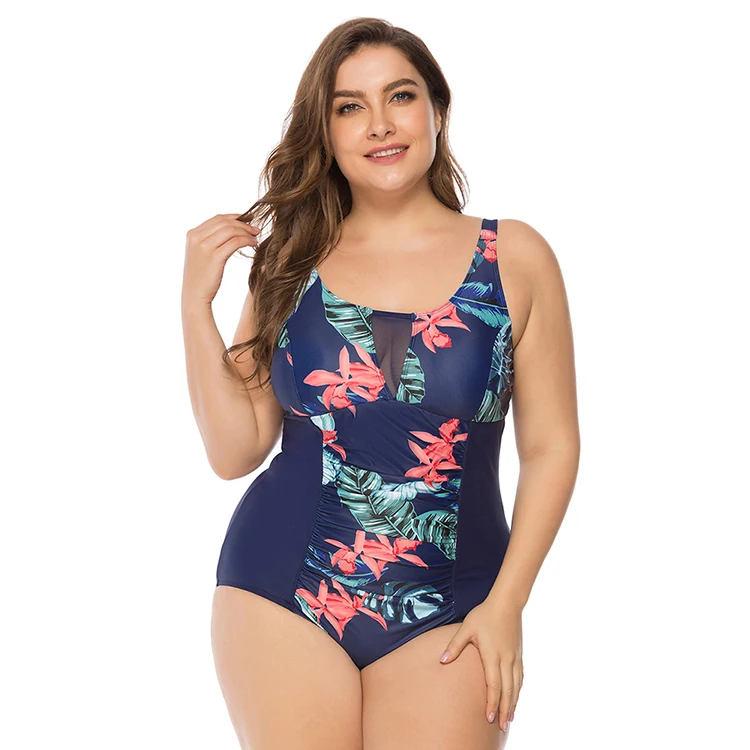 

Lover Beauty New Style Summer Ladies Swimsuit Plus Size Bathing Suits One Piece Swimwear, As show