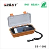 Hard plastic carrying case for tools dexter with wheels