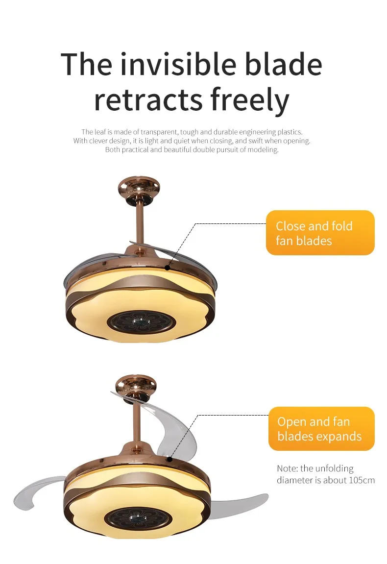 Ceiling Fan, LED, 220, 147 - detail 10