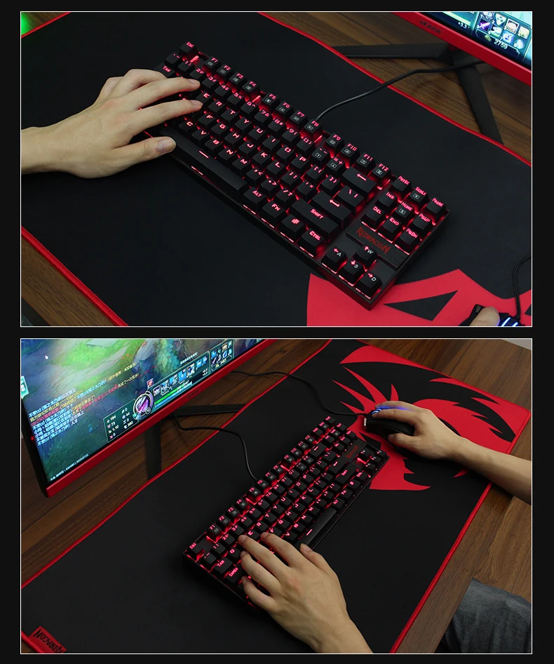 Redragon K552 Kumara Red Backlighting Mechanical Keyboard - Buy