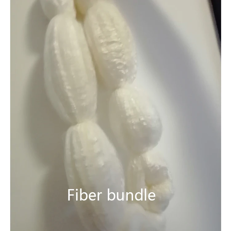 Humidified Kaldnes Dacro Fiber Ball Water Filter Media