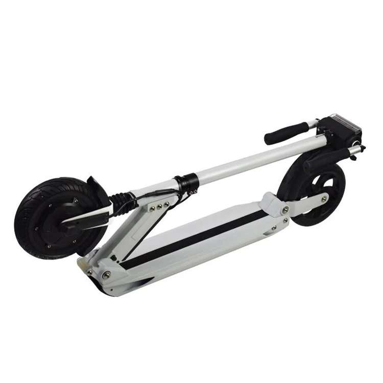 

Kugoo 201-500W power folding patinete electrico, White, black