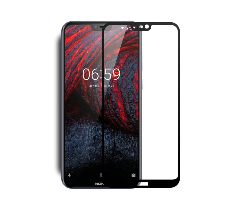 

2019 NEW Vmax Ultra clear 0.33mm 2.5D 9H Anti-shock screen protector for nokia 6.1 plus