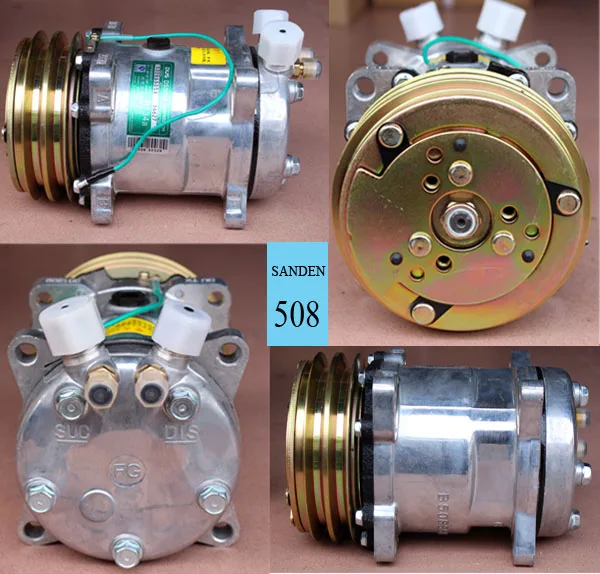 Sd508 Sanden 508 Compressor Air Conditioner Ac Car Parts Buy Sanden