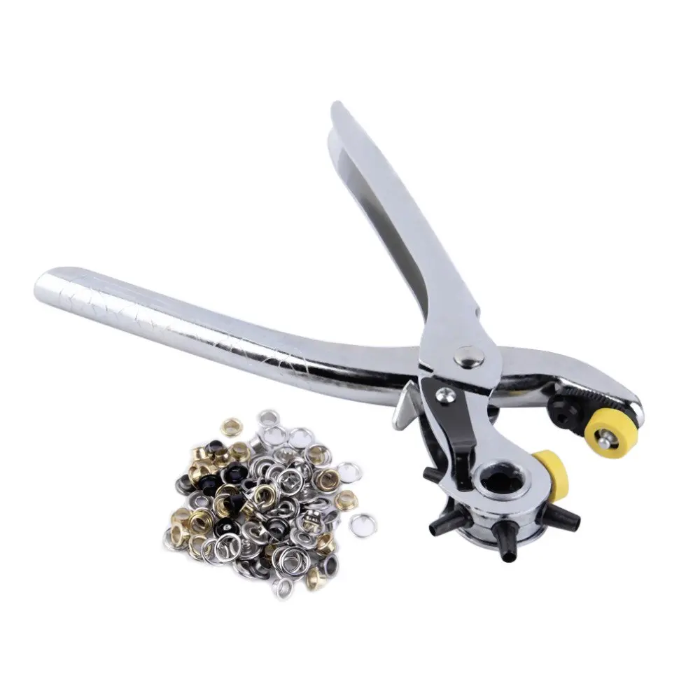 uxcell Eyelet Hole Punch Die Tool 8mm Grommet Setter Hollow Punch for Leather Craft Clothing Handbag Fabric Curtain Jacket Rivet Setter 600