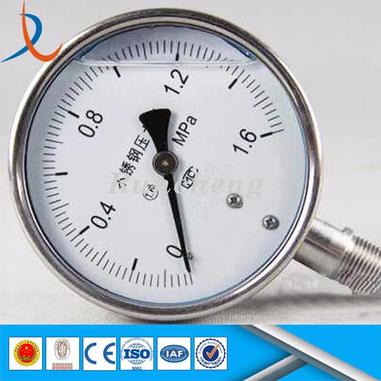 double needle pressure gauge