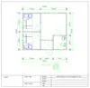 ISO &TUV Certification low cost prefab house plans drawing