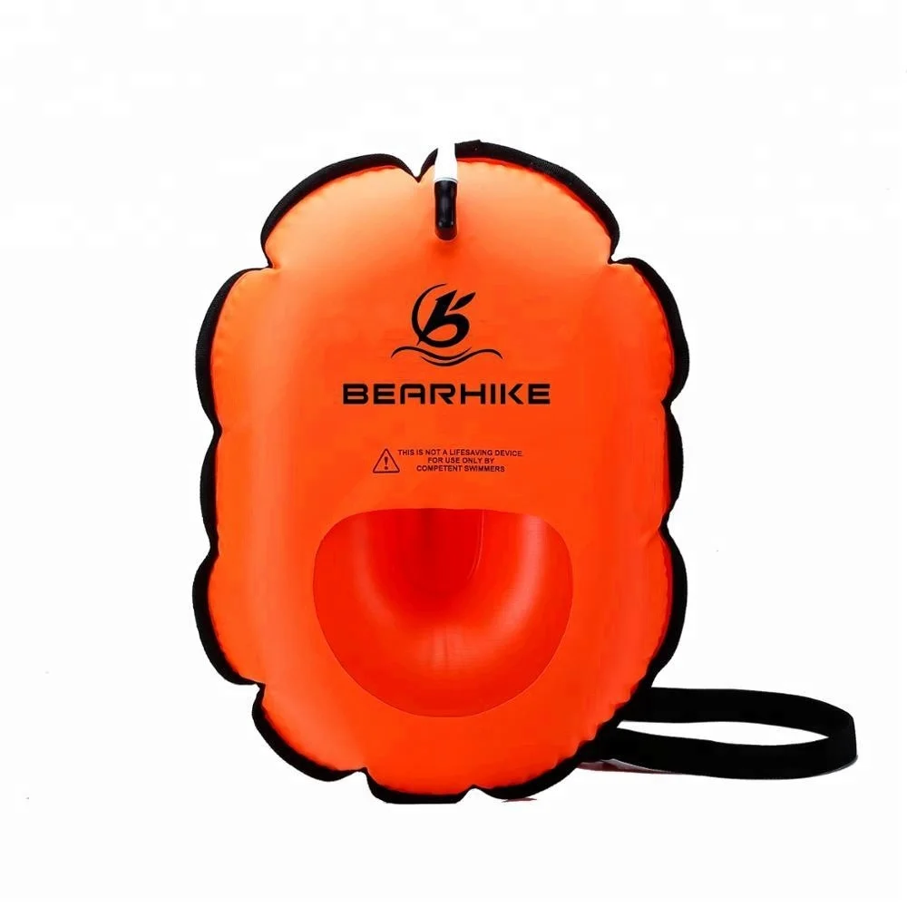 

Inflatable Open Water Donut Swimsafe Swim Float Buoy Kids, Orange or customize