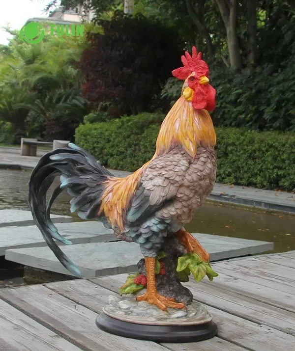 Life Size Rooster Figurine Statue Buy Life Size Rooster Statue