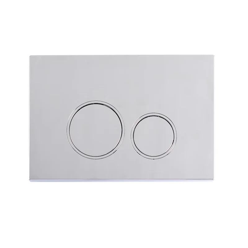 
Toilet dual flush actuator plate for concealed cistern, polished chrome 