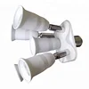 5 in 1 Light Socket Splitter Adapter E26 E27 Light Bulb Socket Splitter 360 Degrees Adjustable 180 Degree Bendable Max Watt 240W