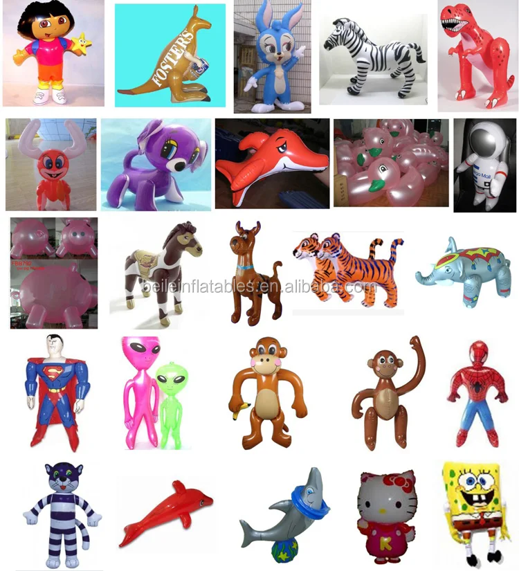 Inflatable animal toys