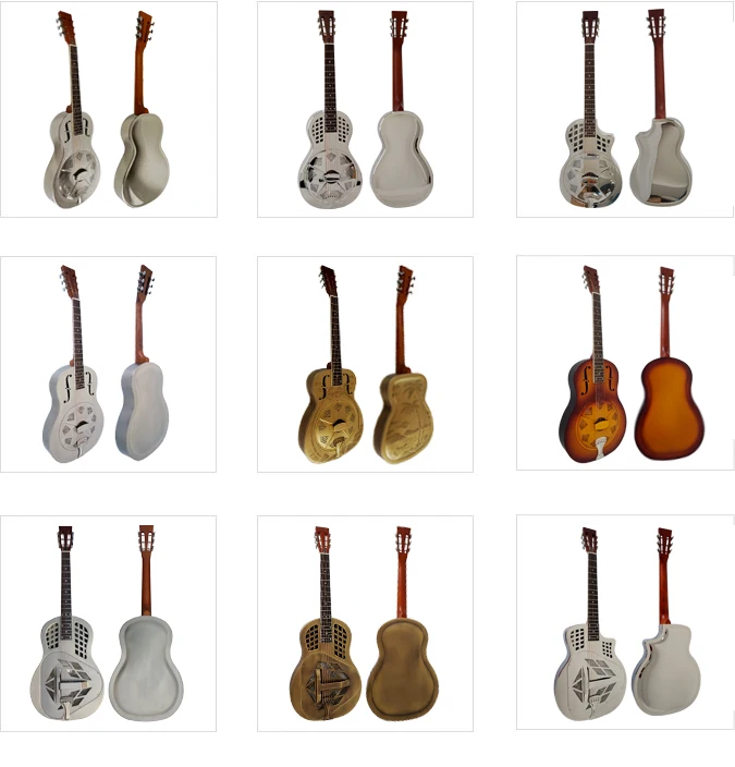 Aiersi Brand Vintage Sunburst Colour Bell Brass Single Cone Duolian