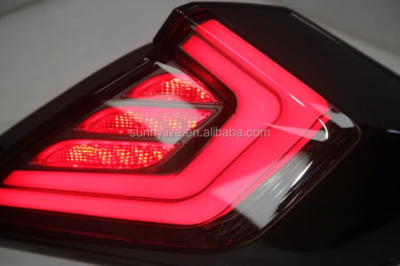 For HONDA Civic 10 gernareation LED Tail Light Year Smoke Black