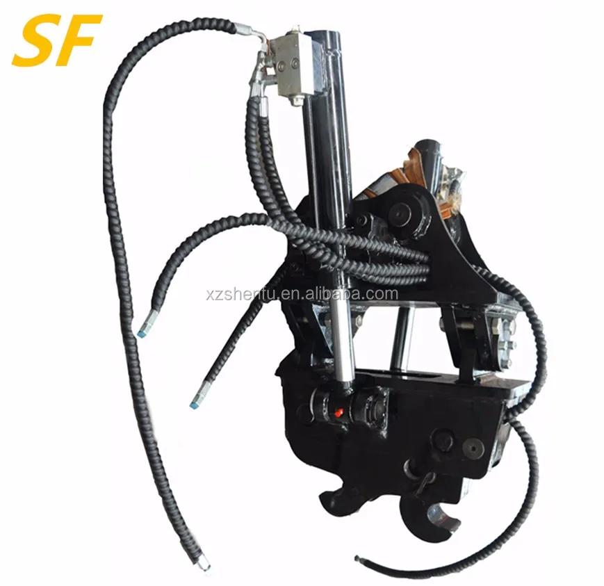 Sf 40t Excavator Double Lock Hydraulic Cylinder Quick Hitch For Sale
