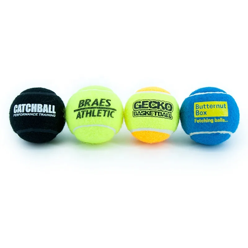 
Custom logo and color promotion tennis ball 