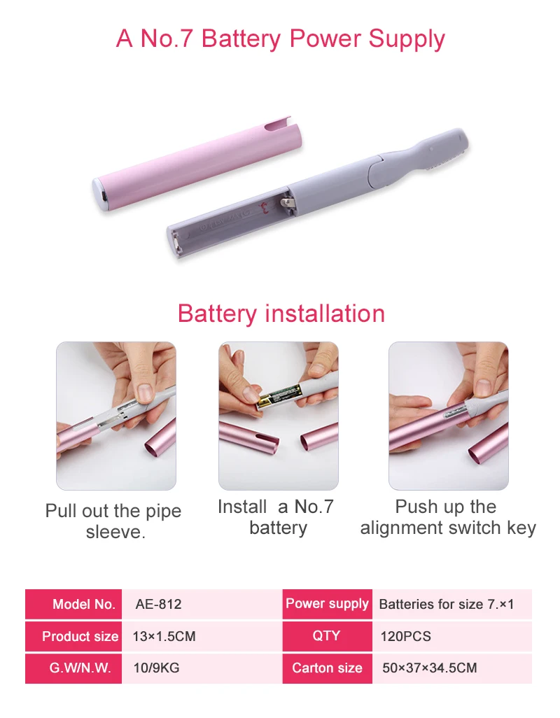 Cnaier Ae 812 2019 Products Personal Care Hair Trimmer Lady