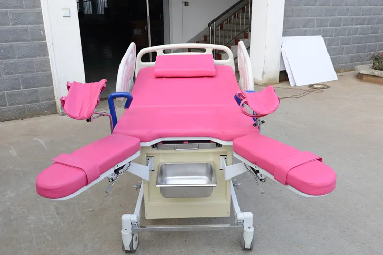 Good sales mobile electric medical gynecology operating table obstetric surgical examination table