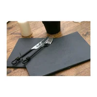 

Healthy and eco-friendly natural slate stone cheese plates black cheap serving tray