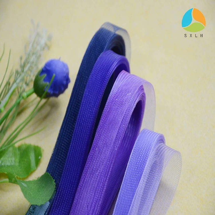 Wholesale Bridal Petticoat Stiff Mesh Crinoline Fabric Horsehair Braid