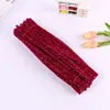 Factory sale diy Glitter pipe cleaners/tinsel chenille stems