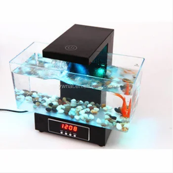 Multifunctional Led Usb Desktop Aquarium Mini Aquariums Fish Tank