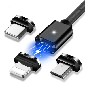 WSKEN X1 Magnetic Charging Cable Micro USB Type C & iPhone