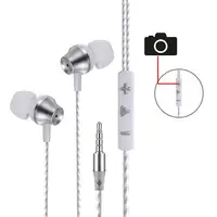 

Uideal earphone factory supply high quality wired high bass stereo metal headsets with mic