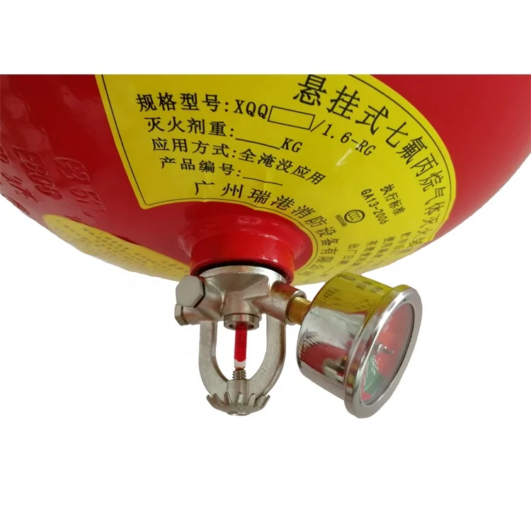 10kg Fm 200 Fire Extinguishing System Hfc 227ea Automatic Fire Extinguisher Ceiling Mounted Type Buy Fm 200fire Extinguishing Systetm Hfc