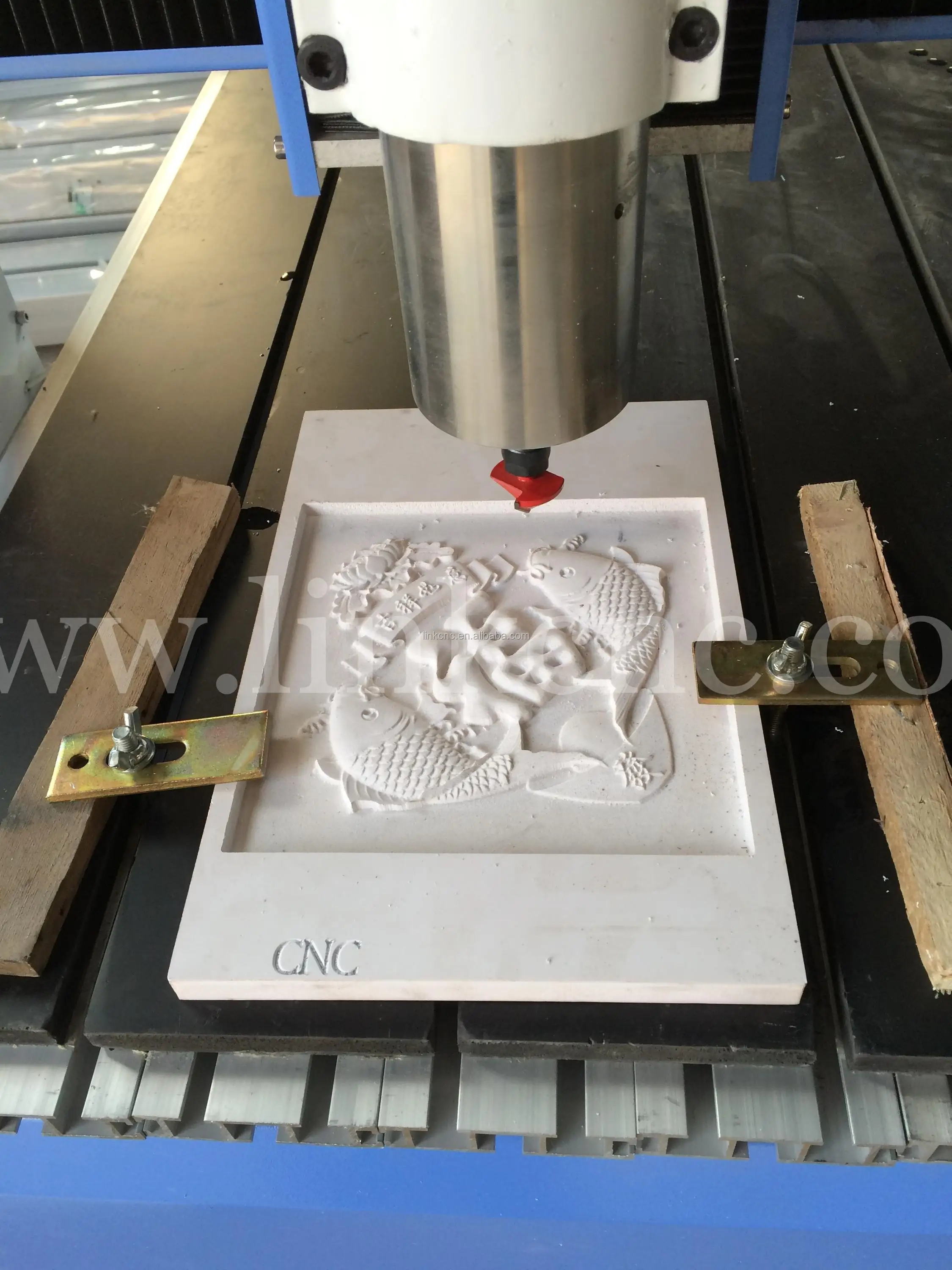 Factory supply customized 4 axis table move cnc router machine 6060 for wood/metal