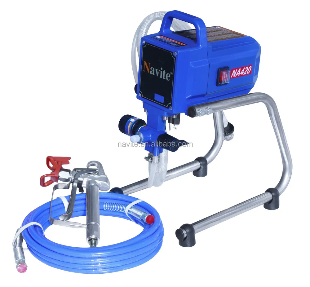 Heavy Duty 400w Airless Electric Indoor Wall Wood Garden Paint Sprayer