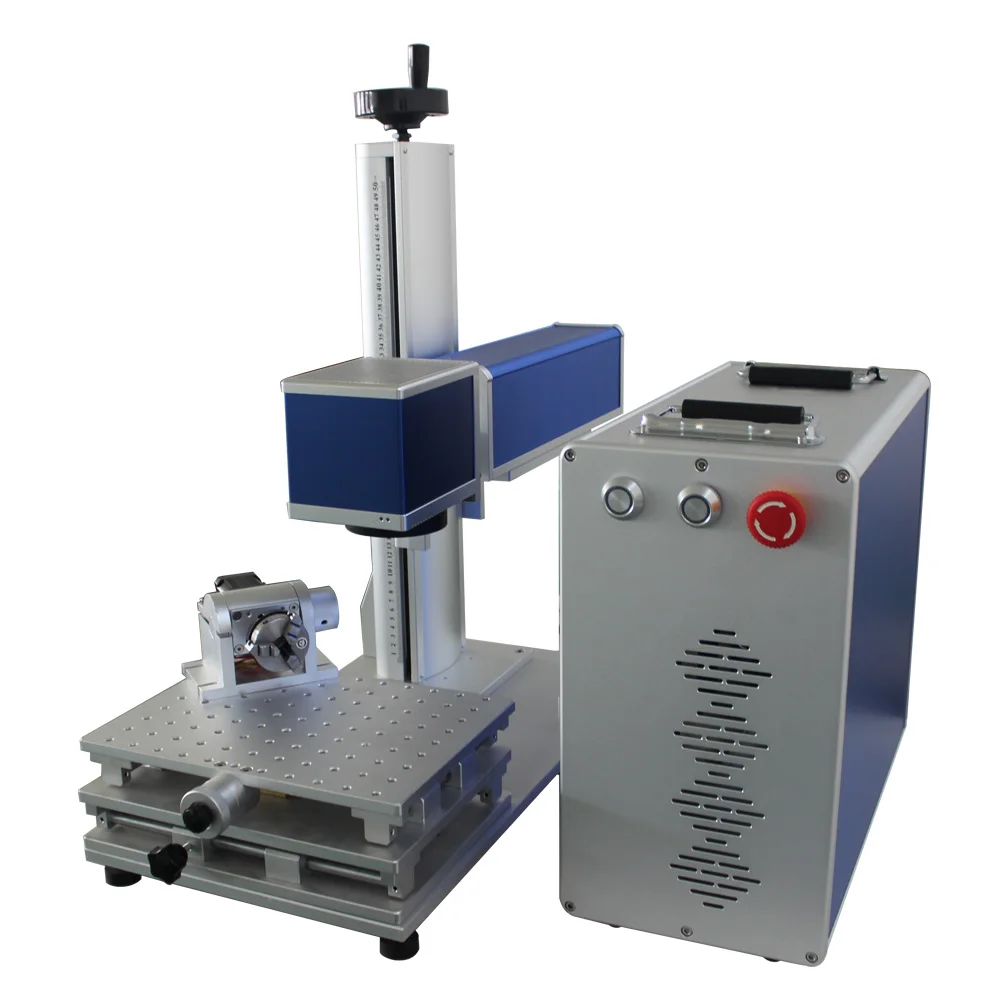 Portable mini laser marker 10W 20W 30W 50W fiber laser marking machine low price