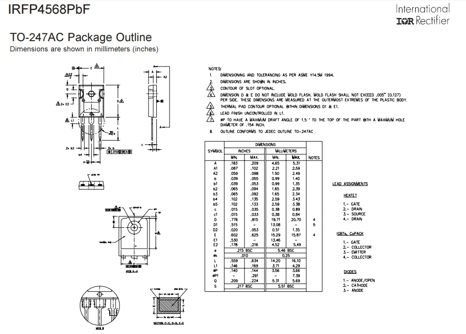 Jual Irfp4568 Mosfet Irfp 4568 | Star !!! | Indonesia