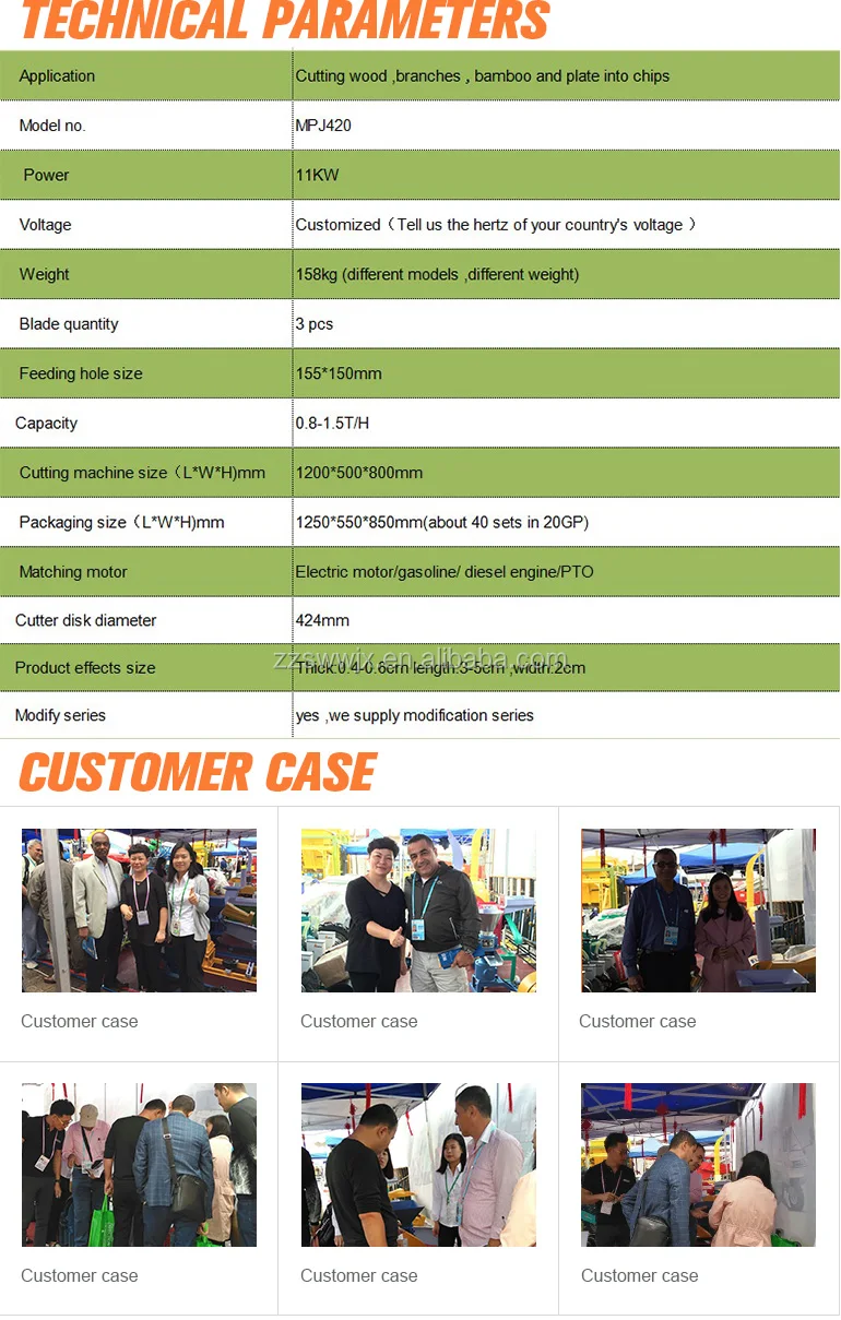 tractor pto power wood chipper