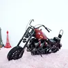 New Hot Creative Gifts Vintage Large Old Metal Motorcycle Model Craft