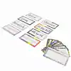 Magnetic Dry Erase Labels Magnetic Name Plates Reusable Effective on Schedule Board Lockers Fridge and Classroom Behavior Chart