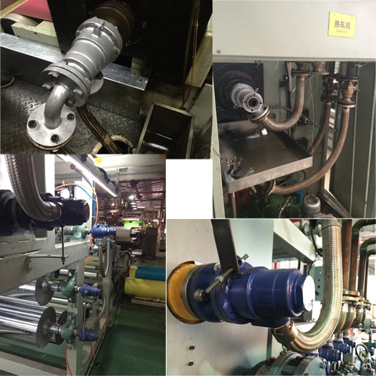 germany technics stainless steel rotor thermal oil steam rotary